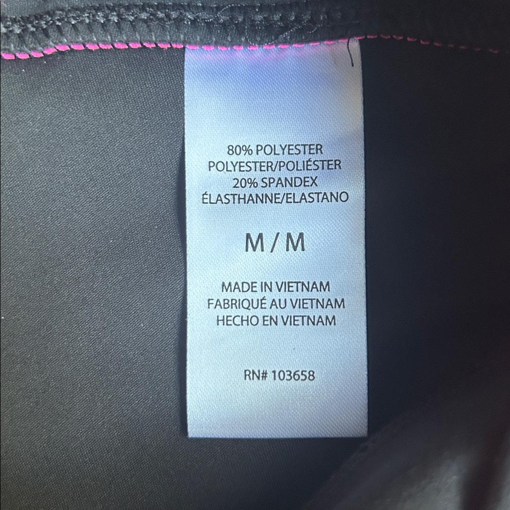 ๐ Contrast Piped High Waist Leggings Juicy Couture Medium NWT - Picture 11 of 12